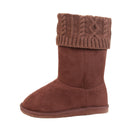 Women's Faux Fur Sheepskin Bow Winter Boots