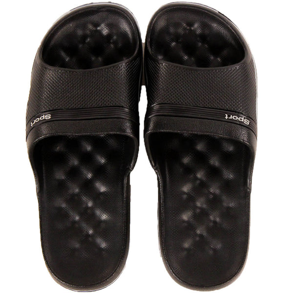 Men's Textured Slip On Sport Sandals
