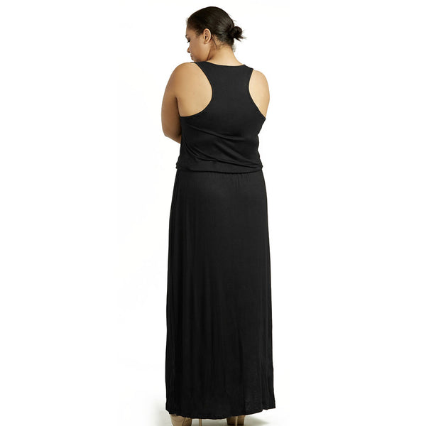 Women's Plus Size Long Maxi Dress