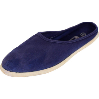 Buy denim-blue Women&#39;s Slip On Canvas Mules Flats