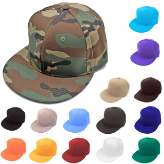 Buy light-gray Men&#39;s Flat Bill Blank Fitted Baseball Hat