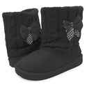 LAVRA Girl's Faux Fur Boots Kids Glitter Snow Booties