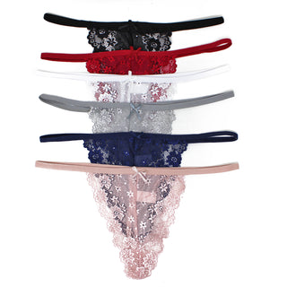 Buy carina 6 packs of women&#39;s lace thong and boyshorts panties