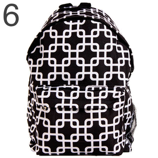 Buy geometric Colorful All Over Print Backpack