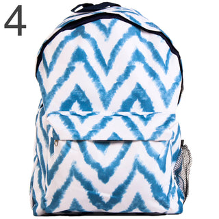 Buy zig-zag Colorful All Over Print Backpack